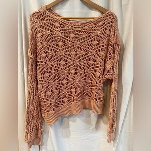 NWOT Women's Asymmetrical Chunky-Knit Sweater